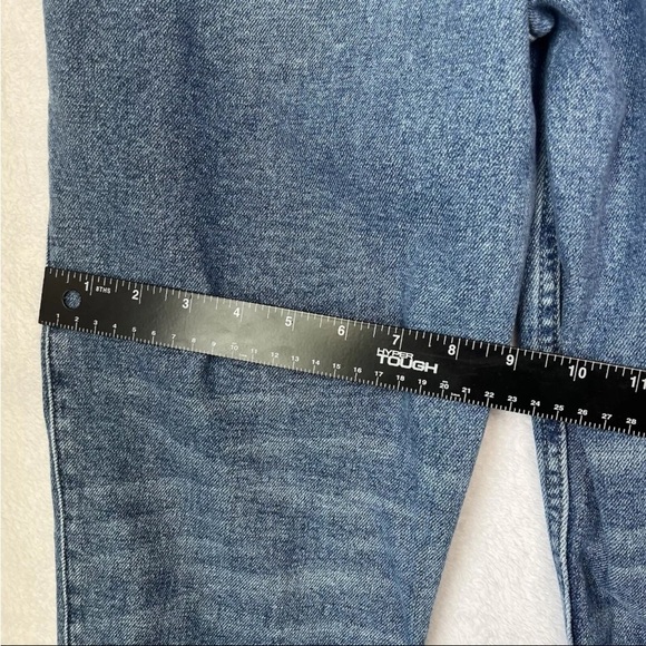 Hollister Jeans Sz 3R Curvy Ultra High Rise Mom Women Juniors Stretch Paperbag - Picture 9 of 10